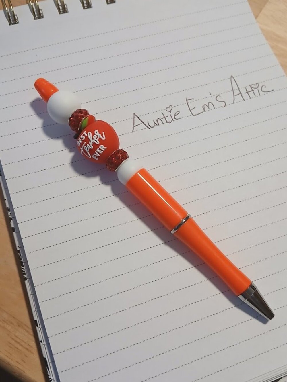 "BEST TEACHER" pen